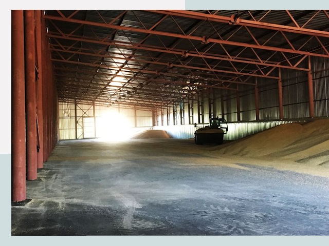 Строительство зернохранилищ в Костроме