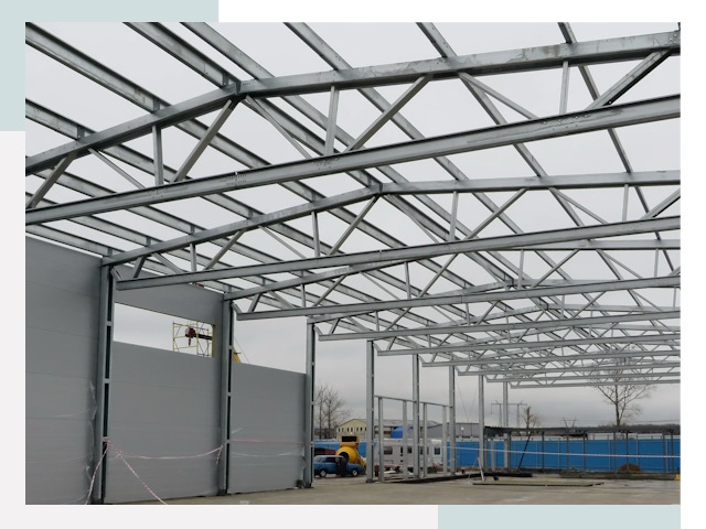 Строительство складов в Кострома от 613 руб. за м²