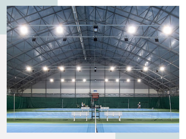 Строительство теннисных кортов в Кострома от 613 руб.