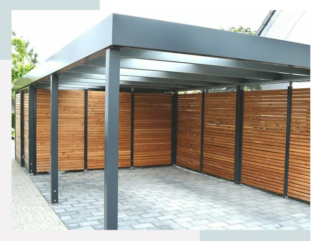 Навесы для парковки в Костроме