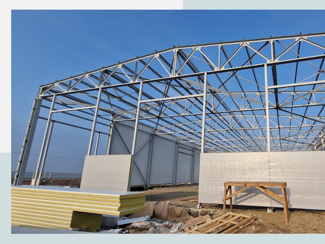 Утепленные ангары в Кострома от 613 руб. за м²