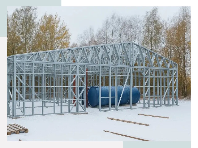 Металлические ангары в Костроме