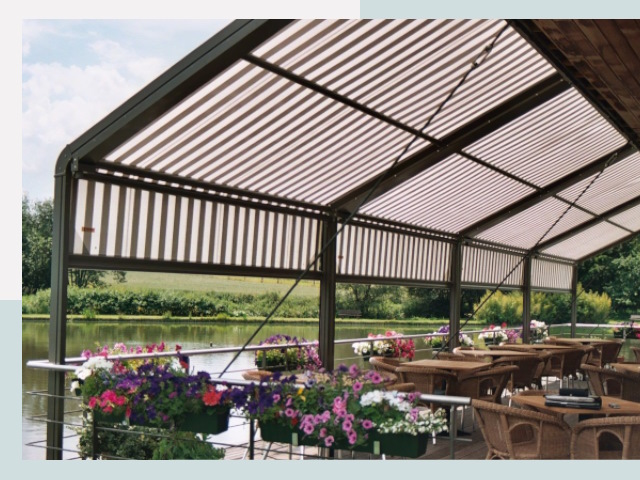 Элегантные навесы для кафе от 613 руб в Кострома