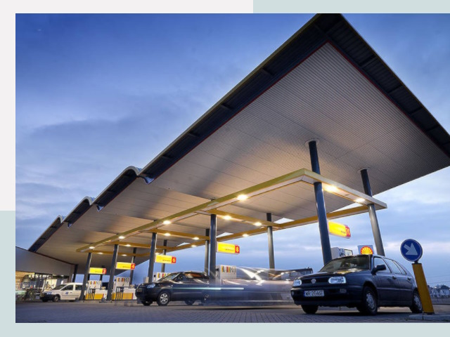 Навесы для АЗС в Кострома от 613 руб. - Защита и комфорт
