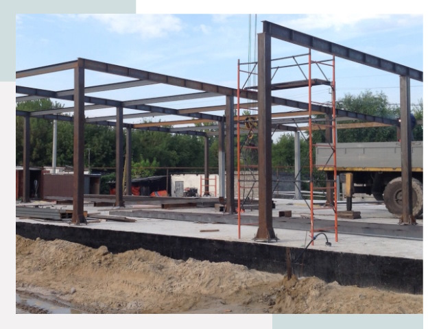 Фундамент для ангаров в Костроме