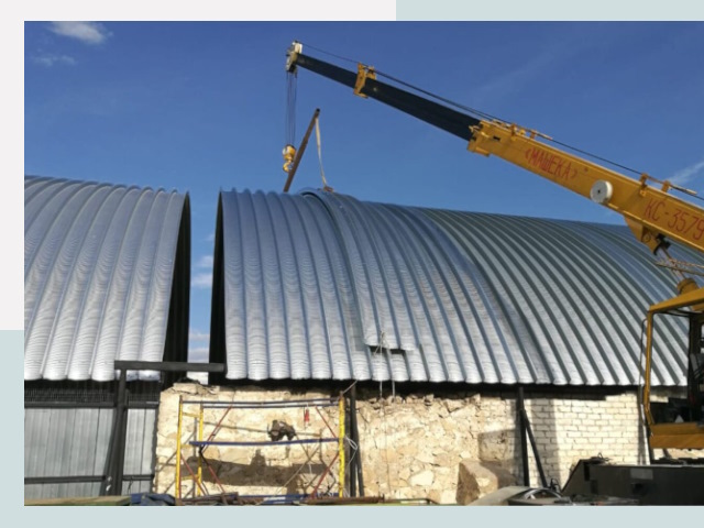 Реконструкция ангаров в Костроме от 613 руб.