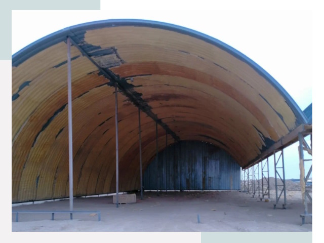 Реконструкция ангаров в Костроме